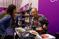 Book signing at Muscle Car and Corvette Nationals 2017