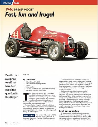 American Car Collector November 2013