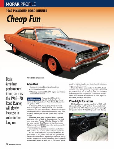 American Car Collector July 2019