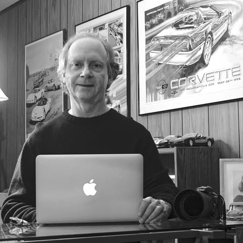 Tom in his office, 2023