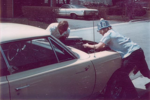 Tom and Todd Kiefer, 1975