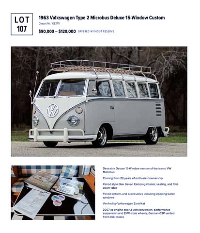 1963 Volkswagen Type 2 15 Window
